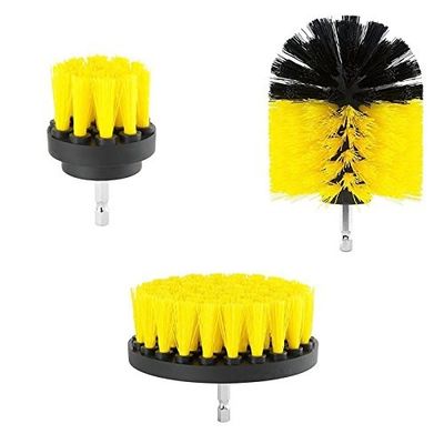 Drill Brush Attachment Bathroom Surfaces Tub, Shower, Tile and Grout Power Scrubber Cleaning Kit